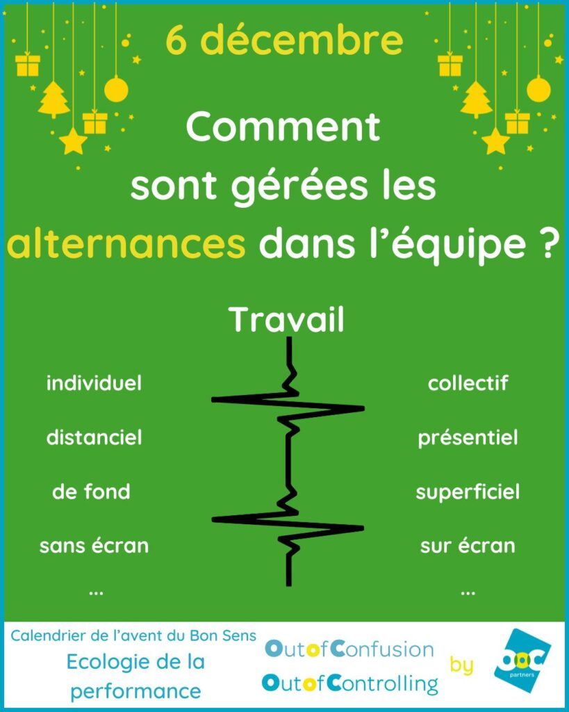 Comment sont gérées les alternances dans l'équipe ?