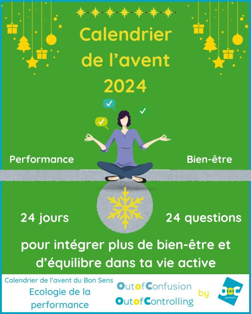 Calendrier de l'avent - Ecologie de la performance by OoC Partners - Questions de Bien-être